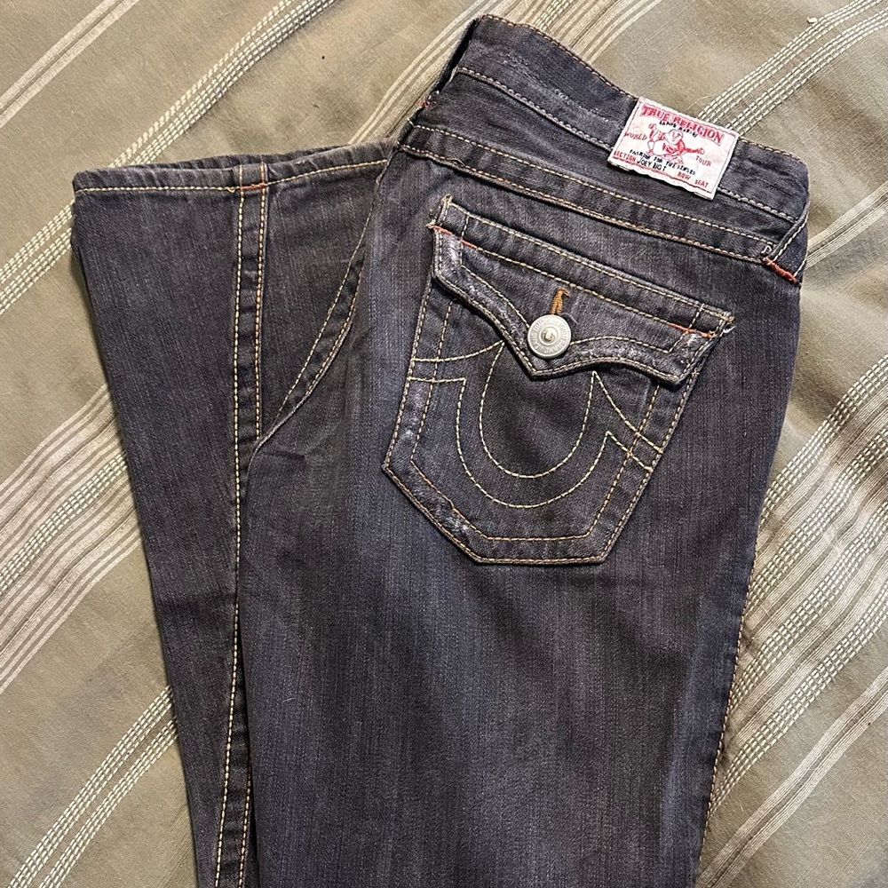 Women's True Religion Twisted Seem Jeans